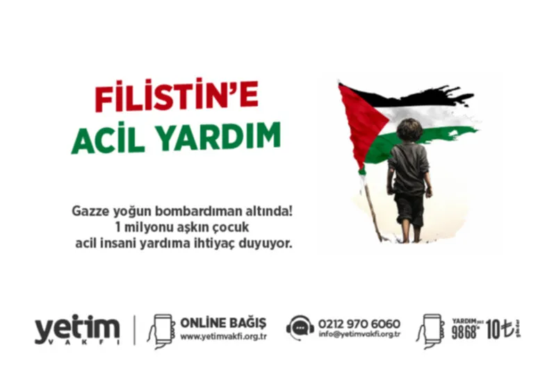 Gazze’de en az 1 milyon çocuk ablukada