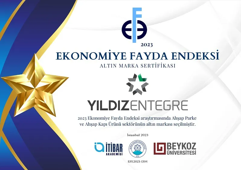 Yıldız Entegre, ekonomi için yarattığı faydayla ‘Altın Marka’ seçildi