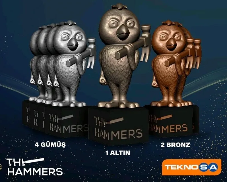 Teknosa’ya The Hammers’tan 7 ödül 