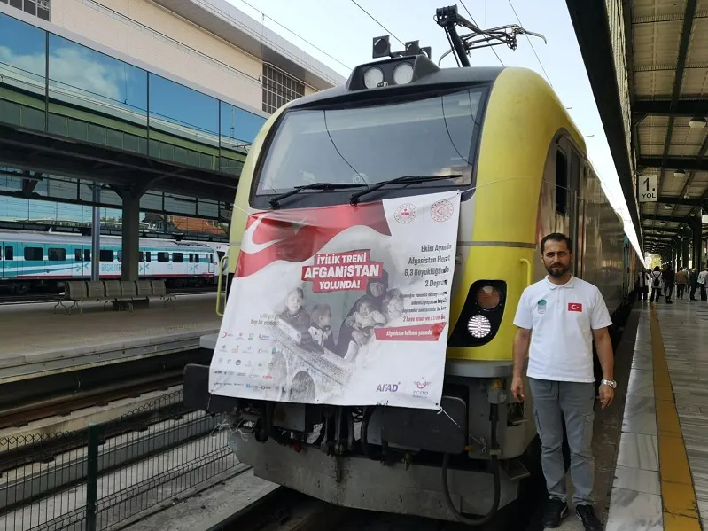 İYİLİK TRENİ, AFGANİSTAN YOLUNDA