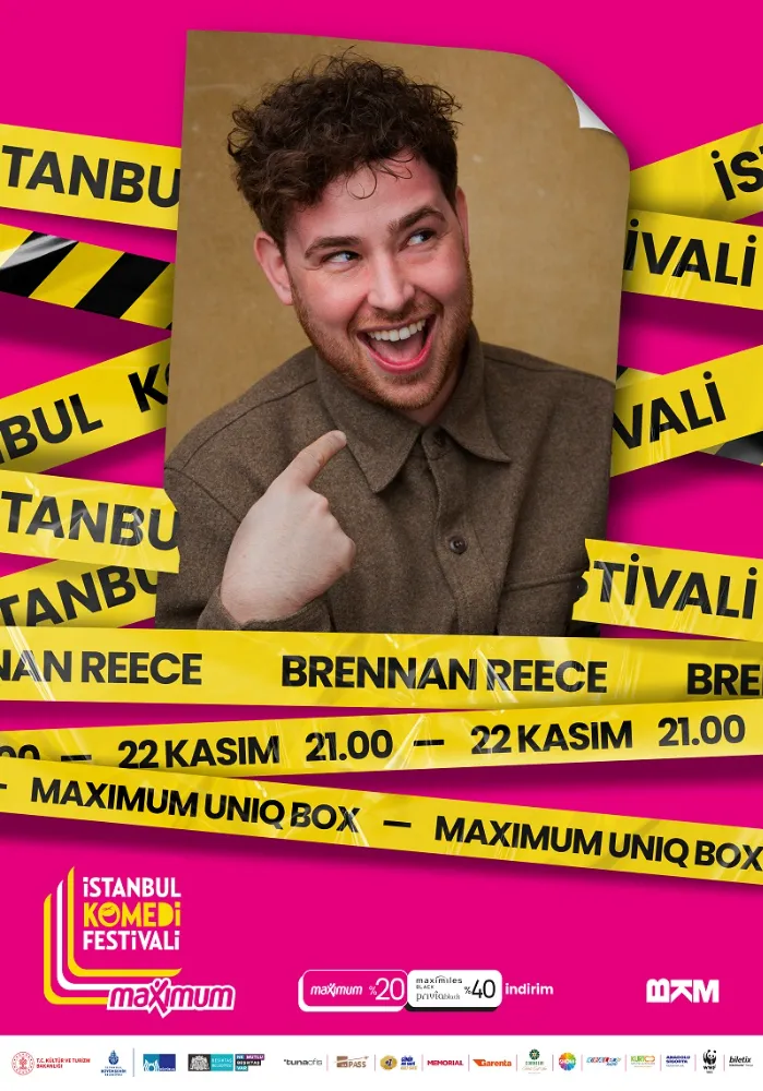 MANCHESTERLI KOMEDYEN BRENNAN REECE TÜRKİYE’YE GELİYOR 