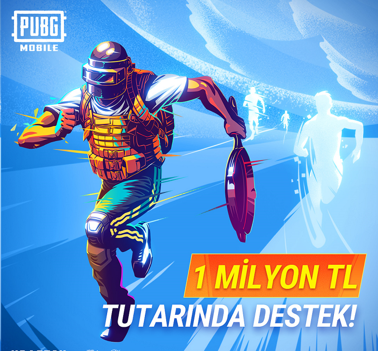 PUBG MOBILE oyuncuları 1 milyon TL bağış için koşacak