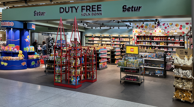 Setur’un uluslararası arenadaki ilk Duty Free mağazası Köln-Bonn Havalimanı’na açıldı