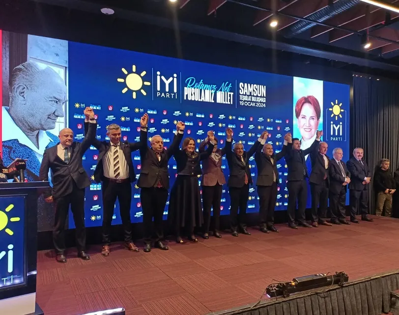 İYİ Parli Samsun Büyükşehir ve 8 İlçe Belediye Başkan adayları belli oldu