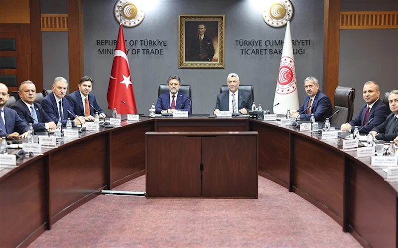 Ticaret Bakanı Ömer Bolat ve Tarım ve Orman Bakanı İbrahim Yumaklı Un Sanayicilerinin Temsilcileriyle Bir Araya Geldiler