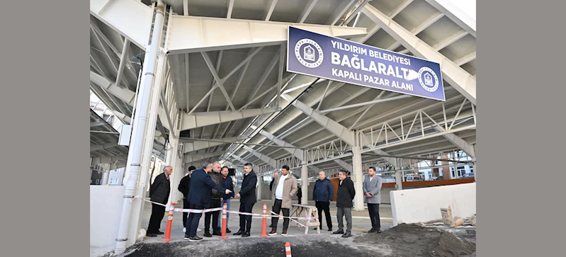 BAĞLARALTI PAZAR ALANI PAZAR GÜNÜ HİZMETE AÇILIYOR