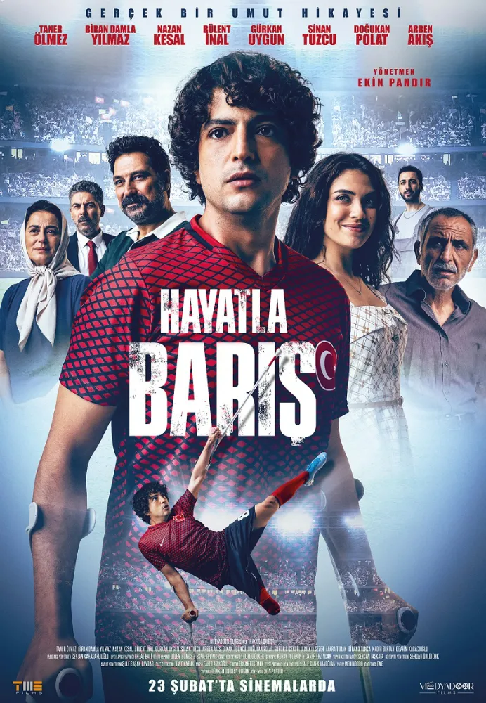 Ampute futbolcu Barış Telli, ilham veren hayat hikayesiyle beyazperdede!