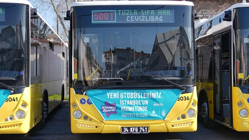 İSTANBUL’UN EFSANE HATTINA 5 YENİ OTOBÜS DAHA