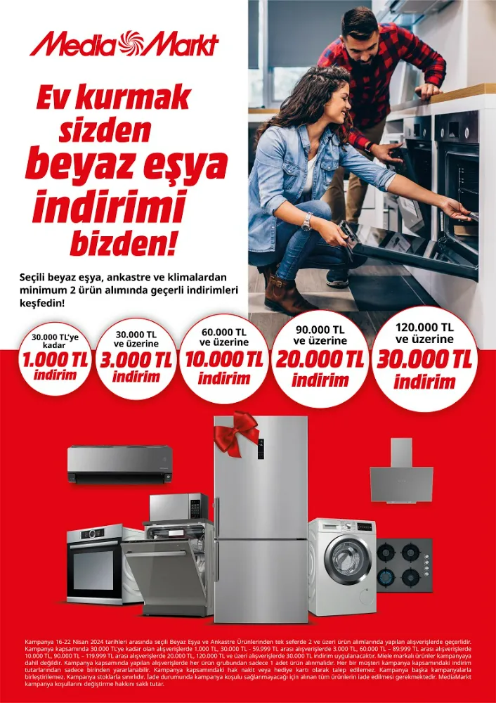 MediaMarkt’tan yeni evlenecek çiftlere kampanya