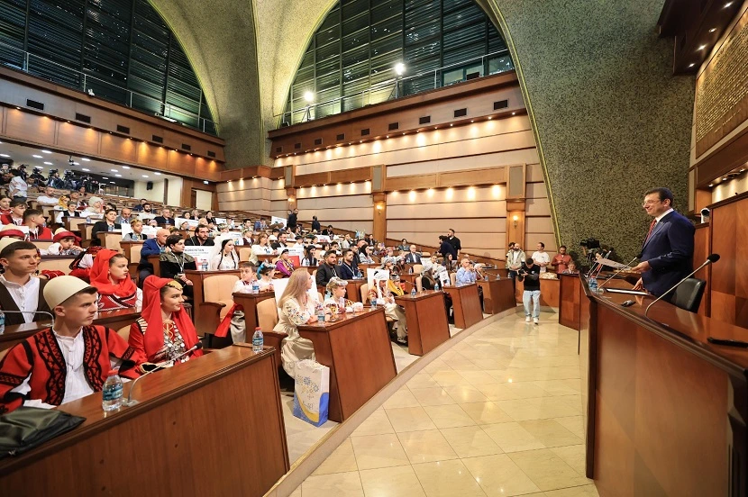 DÜNYANIN ÇOCUKLARI İBB’DE BULUŞTU