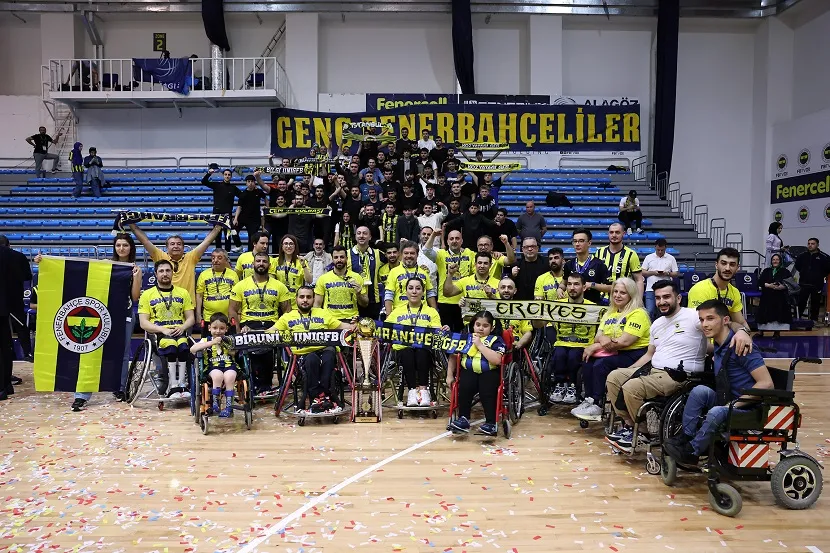 TEKERLEKLİ SANDALYEDE ŞAMPİYON FENERBAHÇE