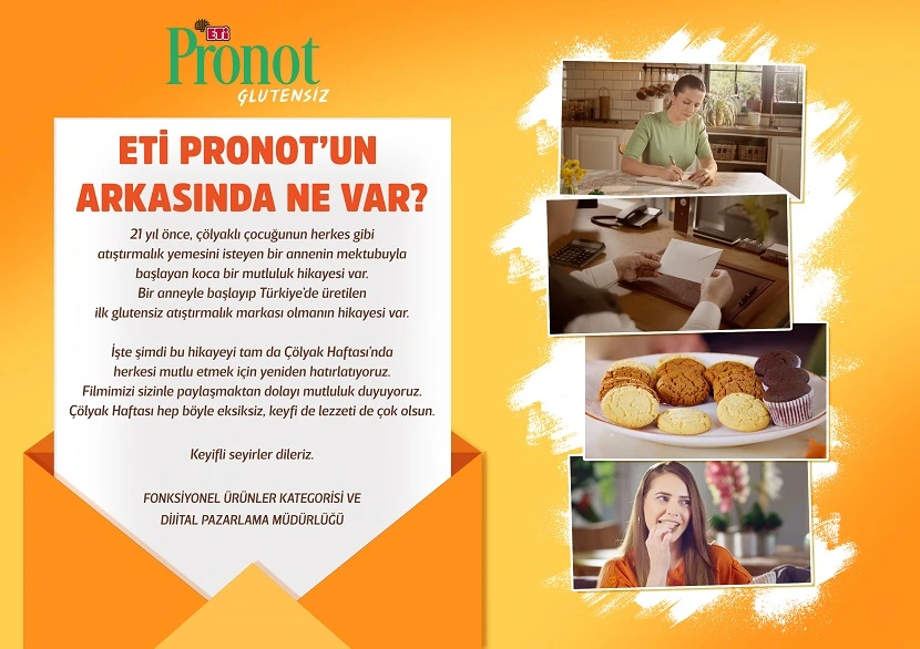 Bir annenin mektubuyla başlayan lezzetli bir yolculuk: ETi Pronot