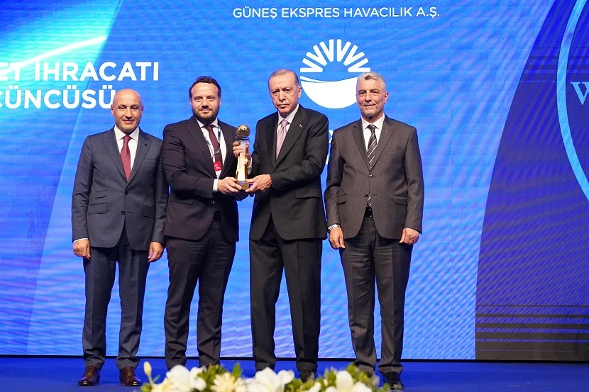 SunExpress’e Hizmet İhracatı Ödülü 