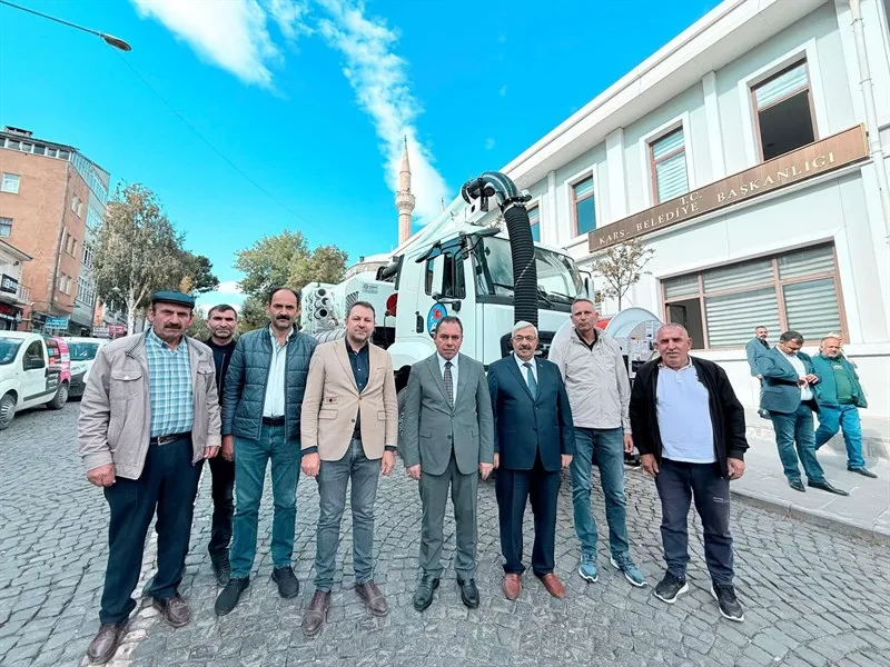 Bölgenin İlk ve Tek Kombine Kanal Açma ve Temizleme Aracı Hizmete Girdi