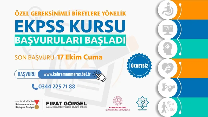 Büyükşehir’den Örnek Bir Uygulama Daha; Ücretsiz EKPSS Kurslarına Kayıtlar Başladı