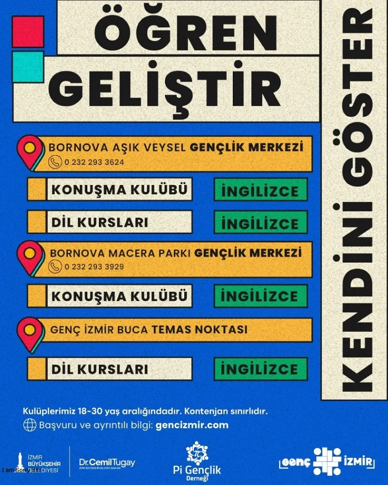 Büyükşehir’den gençler için yabancı dil kursları