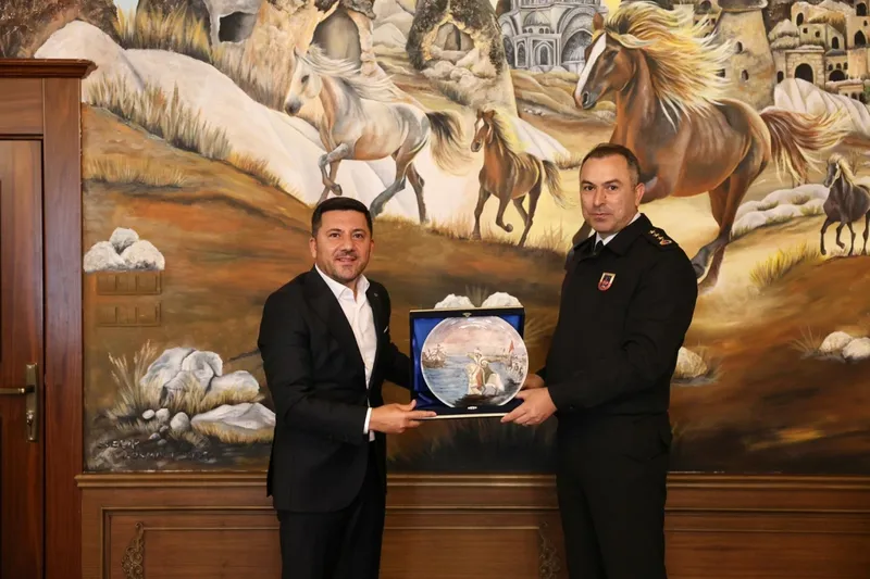 Nevşehir Belediye Başkanı Arı, JAKEM Komutanı Fırat