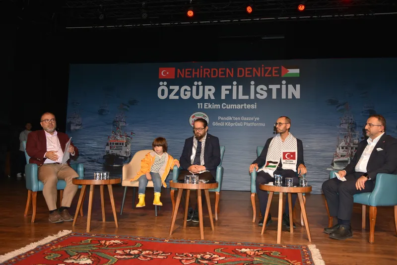 Nehirden Denize Özgür Filistin Konferansı Pendik