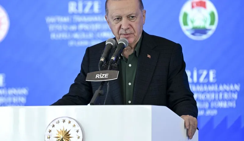 Cumhurbaşkanı Erdoğan, Rize