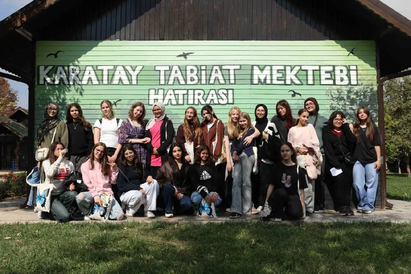 Karatay Tabiat Mektebi Erasmus Öğrencilerini Ağırladı