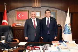 DP Genel Başkanı Uysal, Yalova Belediye Başkanı Gürel