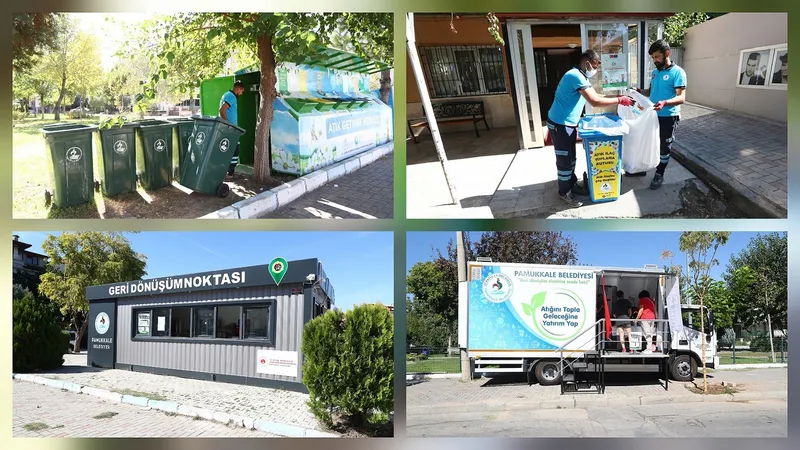 Pamukkale Belediyesi Sıfır Atık Projeleriyle Öncü Oluyor