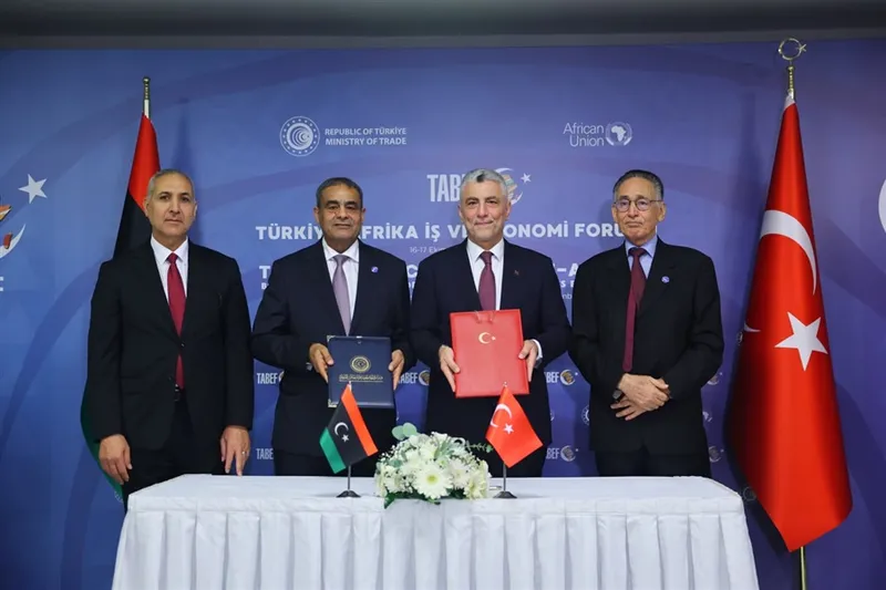Ticaret Bakanı Bolat, Etiyopya ve Libya ile mutabakat zaptı imzaladı