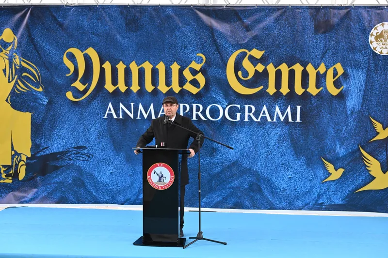 BAŞKANIMIZ EKİCİOĞLU, YUNUS EMRE ANMA PROGRAMINA KATILDI