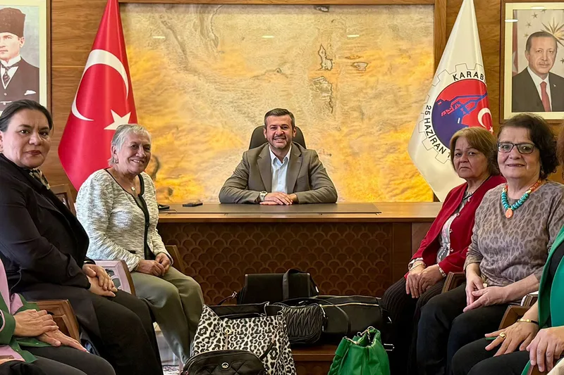 Ovacık ve Yönetiminden Başkan Çetinkaya’ya Ziyaret