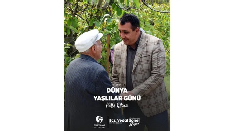 BAŞKANIMIZ, 1 EKİM DÜNYA YAŞLILAR GÜNÜ’NÜ KUTLADI