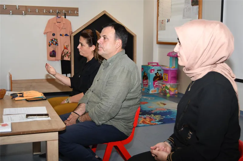 Başkan Yardımcısı Semih Top velilerle bir araya geldi