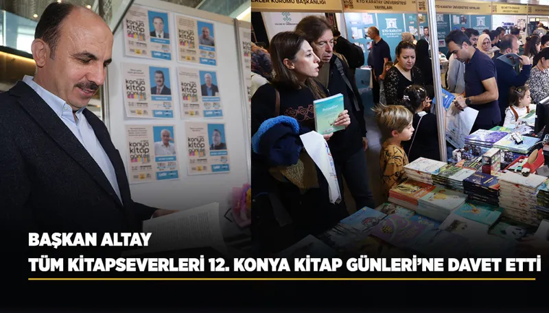 12. Konya Kitap Günleri Yoğun İlgiyle Devam Ediyor
