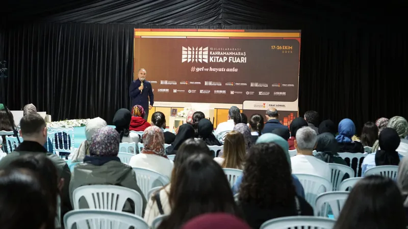 Tarık Tufan, 10. Uluslararası Kahramanmaraş Kitap Fuarı