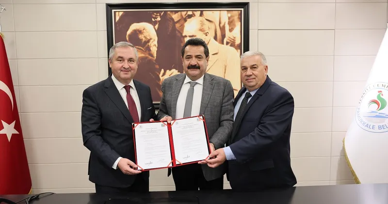 Pamukkale ve Kıpçak Belediyeleri Kardeş Şehir Protokolü İmzaladı