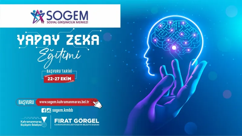 SOGEM Yapay Zekâ Eğitimi İçin Başvurular Başladı