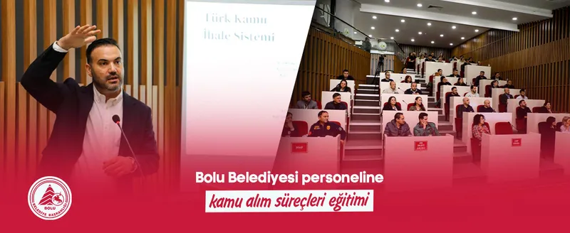 Bolu Belediyesi personeline kamu alım süreçleri eğitimi başladı