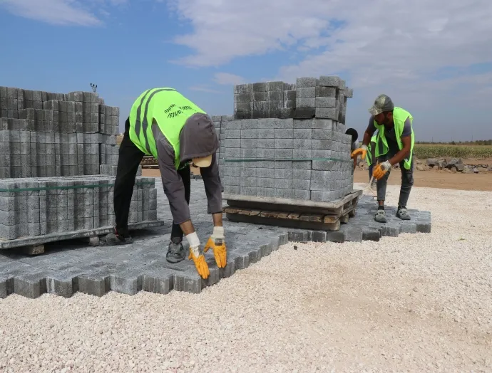 Haliliye Belediyesi Yol Çalışmalarını Yoğun Şekilde Sürdürüyor