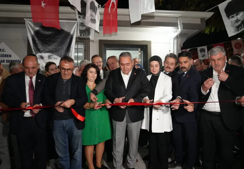 Keçiören Muhtarlar Derneği Hizmet Binası törenle hizmete açıldı