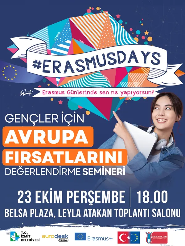 İzmit Belediyesi Gençlere Avrupa Fırsatlarını Anlatacak