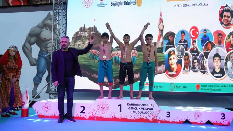 Türkiye Kısa Şalvar Güreş Şampiyonası Tamamlandı