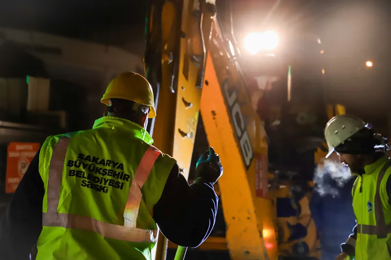 SASKİ, kuvvetli yağış uyarısına karşı 270 personel ve 92 araçla sahada