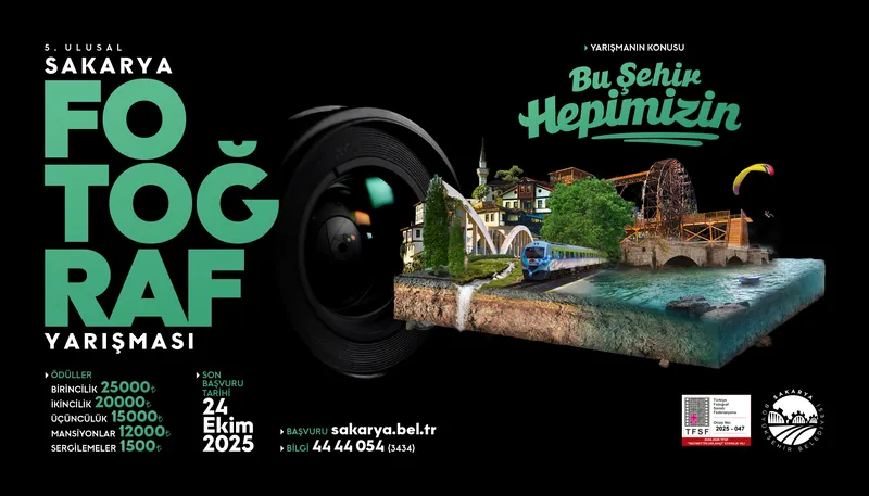 5. Ulusal Sakarya fotoğraf yarışmasında son başvuru 24 Ekim’de