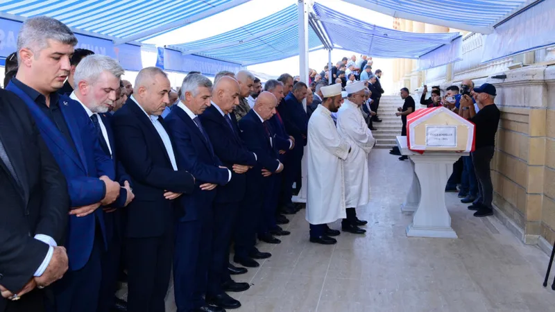 Başkan Görgel, 19. Dönem Milletvekili Şendiller’in Cenaze Törenine Katıldı