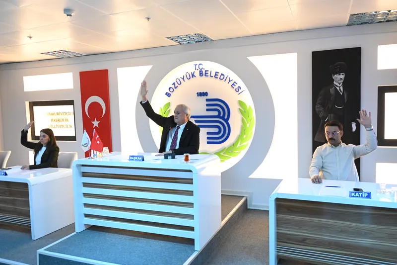-BOZÜYÜK BELEDİYE MECLİSİ EKİM(2025) AYI TOPLANTISI YAPILDI