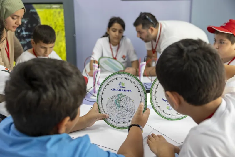 Mercan 100. Yıl İklim ve Çevre Bilim Merkezi’nde Özel Öğrenciler İçin Bilim Yolculuğu