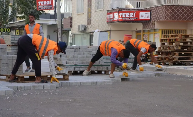 KARAKÖPRÜ BELEDİYESİNDEN PRESTİJ SOKAK ÇALIŞMALARI