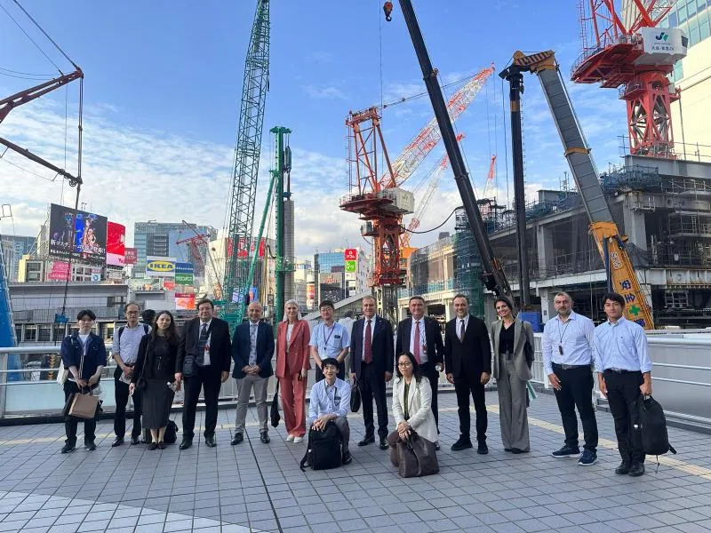 Başkan Seçer, TBB Heyetiyle Birlikte Japonya’da İncelemelerde Bulundu