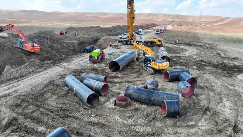 KESİKKÖPRÜ HATTINDA ÇALIŞMALARDA SONA GELİNDİ