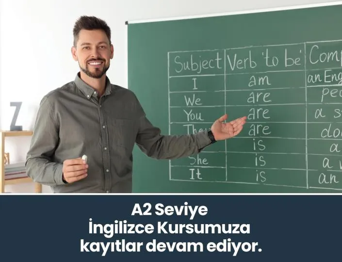 A2 Seviye İngilizce Kursuna Kayıtlar Devam Ediyor