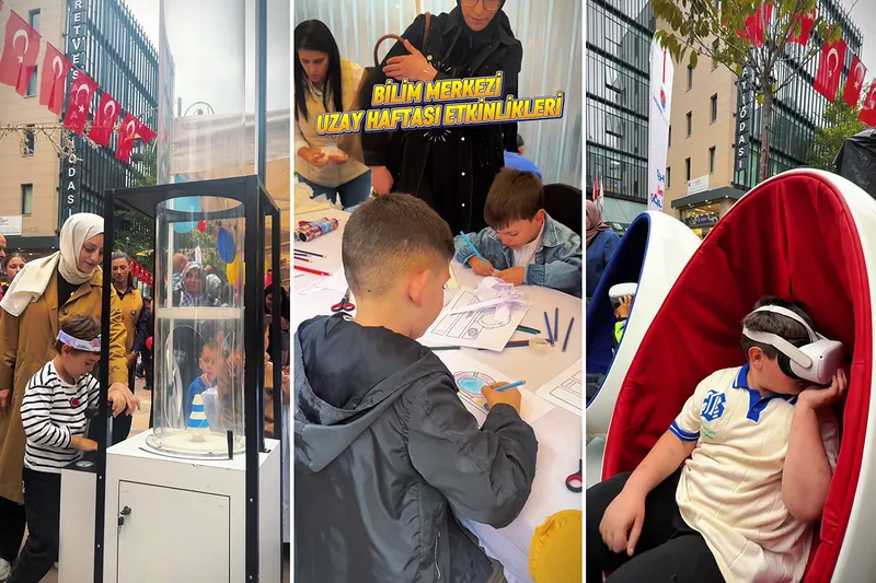 Çocuklarımız ve Gençlerimiz Bilimin Işığında Keyifli Bir Gün Geçirdi